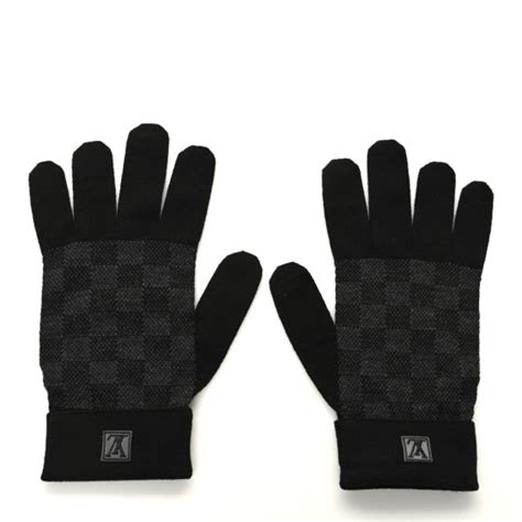 louis vuitton supreme gloves price|louis vuitton petit damier gloves.